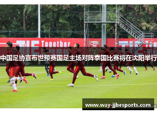 中国足协宣布世预赛国足主场对阵泰国比赛将在沈阳举行 中国足协宣布世预赛国足主场对阵泰国比赛将在沈阳举行